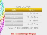 Polaris Tracker Kids Cycling Gloves - Black/Red XL