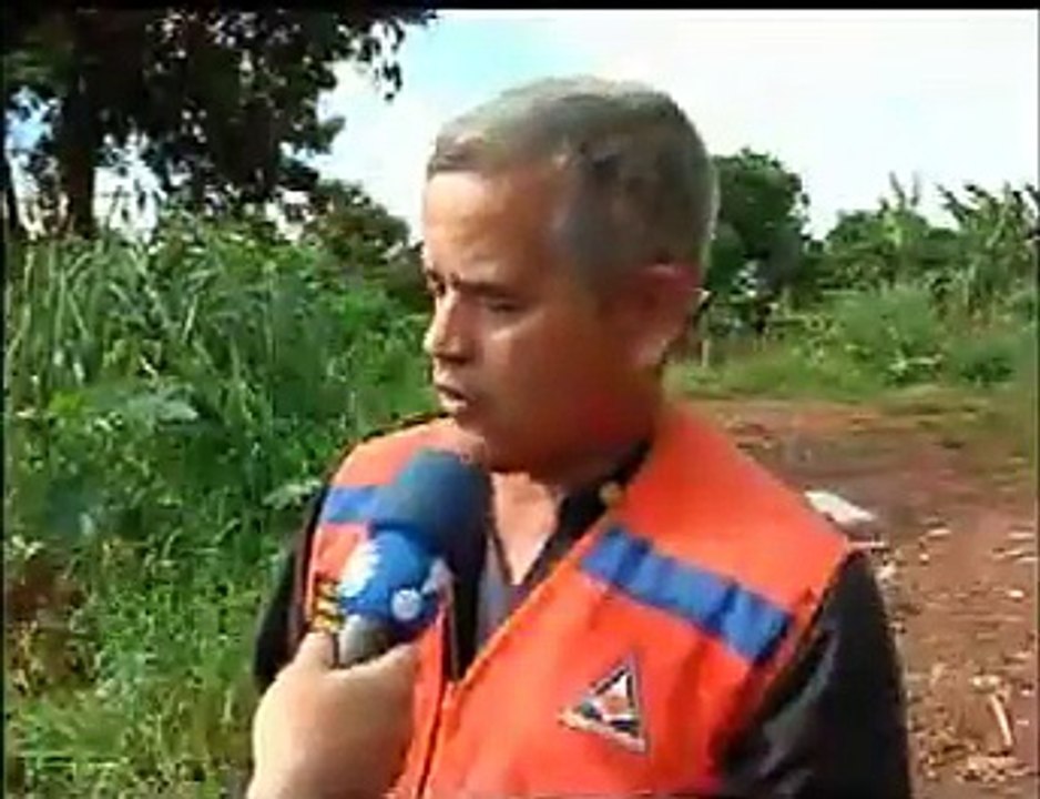 Chuva gera cratera