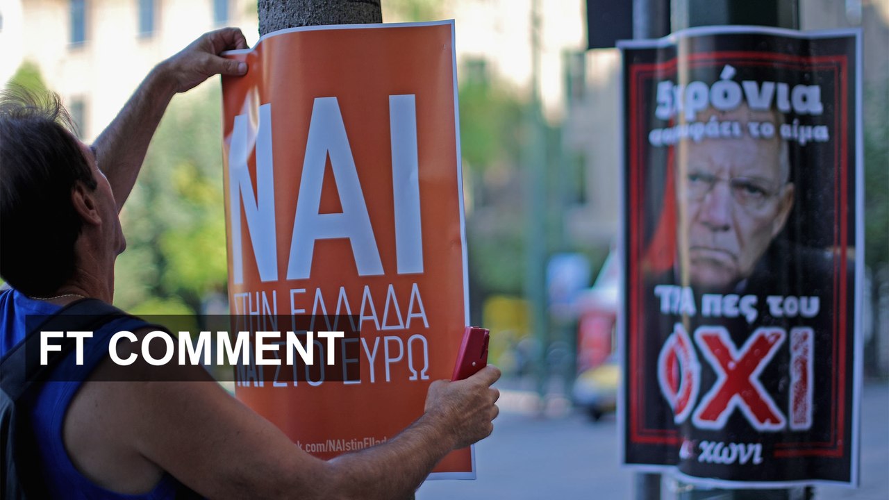 Martin Wolf on the Greek vote dilemma