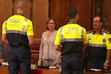 Colau: "Guardia Urbana inicia una etapa de cambio"