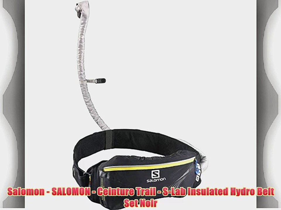 Salomon - SALOMON - Ceinture Trail - S-Lab Insulated Hydro Belt Set Noir