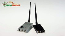 1.2GHz Wireless AV Receiver and 8 Channels 2.5W Wireless AV Transmitter Set
