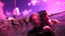 Michael and Deborah in Vieques Island, Puerto Rico Snorkeling