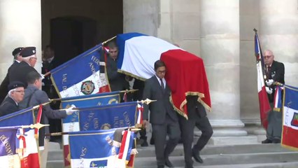 Nombreuses personnalités de droite aux obsèques de Charles Pasqua