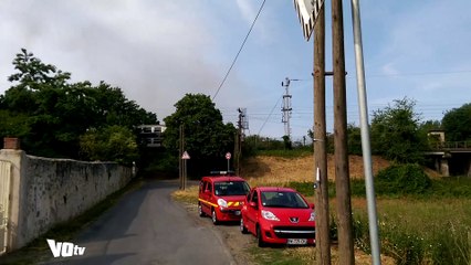 Incendie à Saint-Ouen-l'Aumône
