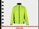 Mountain Warehouse Adrenaline Mens Iso-Viz Reflective Jacket Yellow Large