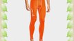 Sub Sports Men's Dual Compression Baselayer Leggings/Tights - Orange Medium