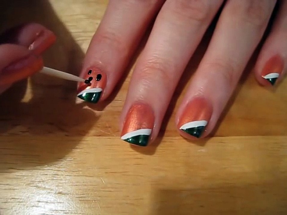 Watermelon Full Nails