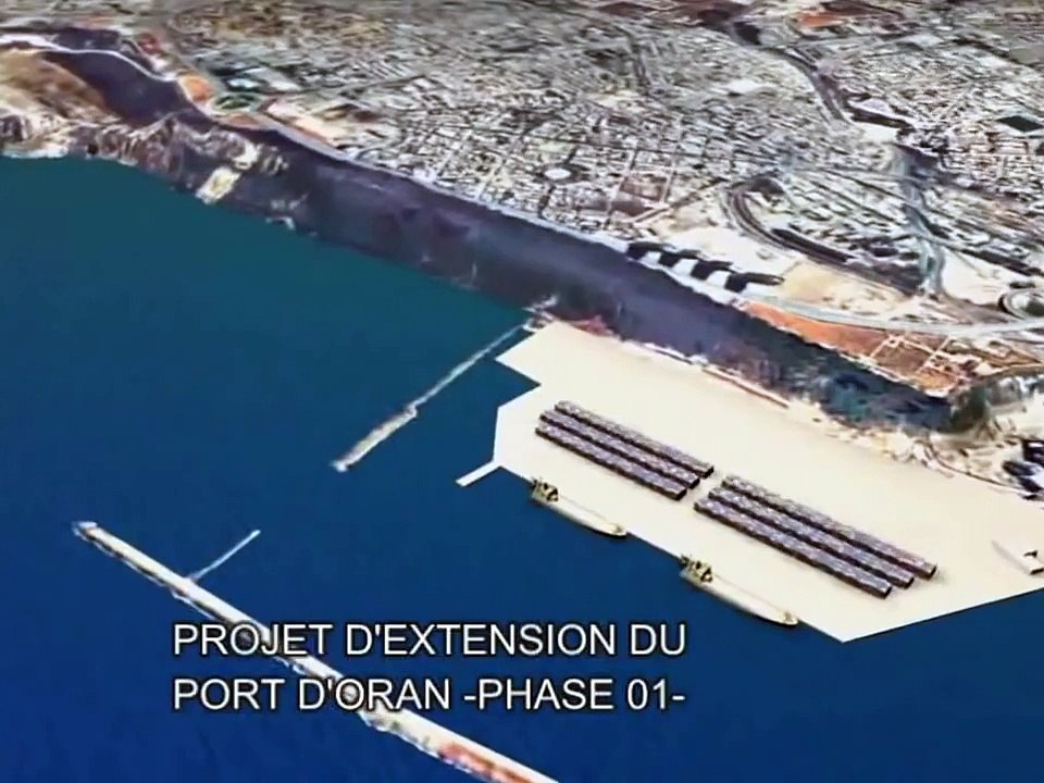 وهـران: طـريق المـيـنـاء الـجـديـد | ORAN: Nouvelle Route du Port
