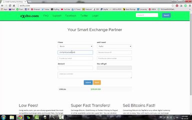 Bitcoin Exchanger Intro to Exchu.com