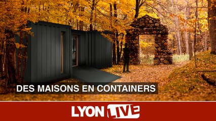 Des maisons en containers
