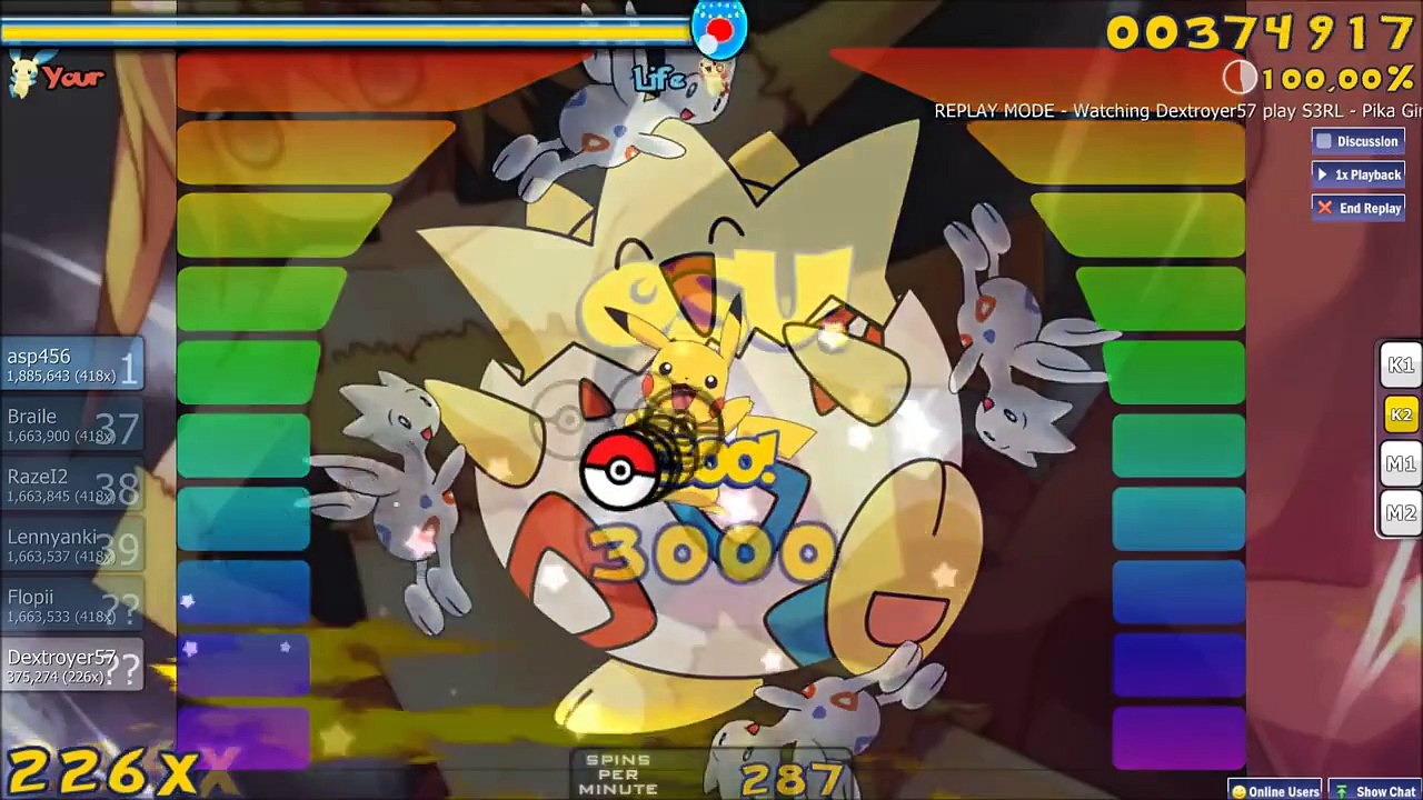 Osu [Easy Mode] - PikaGirl by S3RL