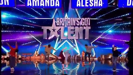 Britain's Got Talent 2015 | Golden buzzer act Boyband are back-flipping AMAZING! | Audition Week 2