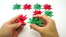 Origami Froebel Star Wreath (traditional)