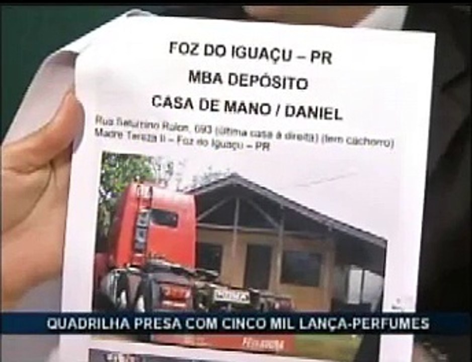 Quadrilha presa