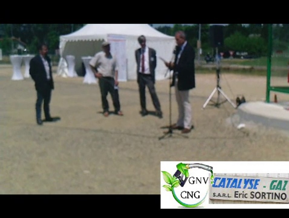 Inauguration de la Station GNV SORTINO / DEFA Mont de Marsan