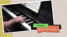 HD - Chopin 'Minute Waltz' Op.64 No.1 Paul Barton, piano