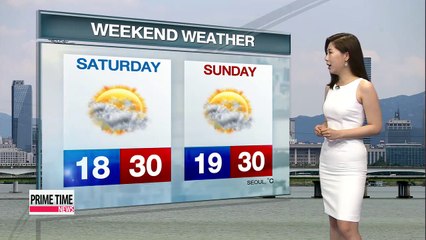 Steamy weekend, high UV levels