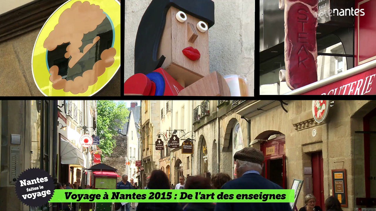 Enseignes (Voyage à Nantes 2015)