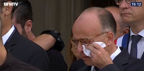 Les larmes de Bernard Cazeneuve - ZAPPING ACTU DU 03/07/2015