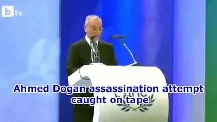 Ahmed Dogan assassination attempt caught on tape