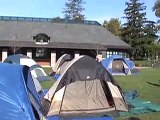 Tent City 2007: Champlain Students Simulate Homelessness.