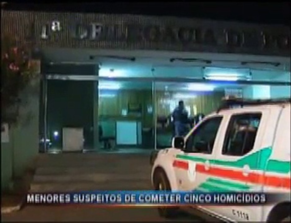 Cinco homicídios