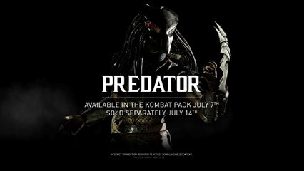 Mortal Kombat X - Predator Teaser Trailer - PS4 ,Xbox One