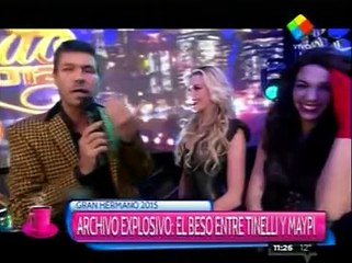 Polémico video de Maypi besando a Tinelli