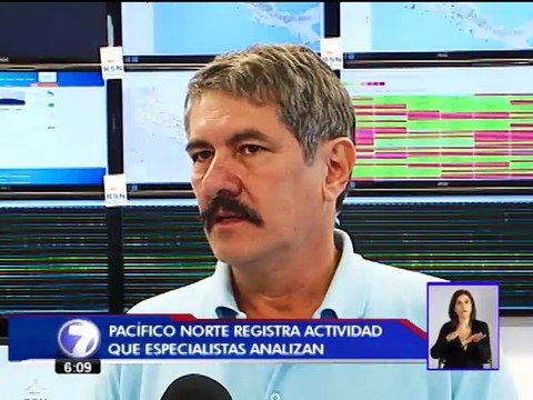 Expertos analizan actividad sísmica del Pacífico norte