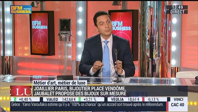 Métiers d'art, Métiers de luxe: Joaillier, Patrick Baruel – 03/07