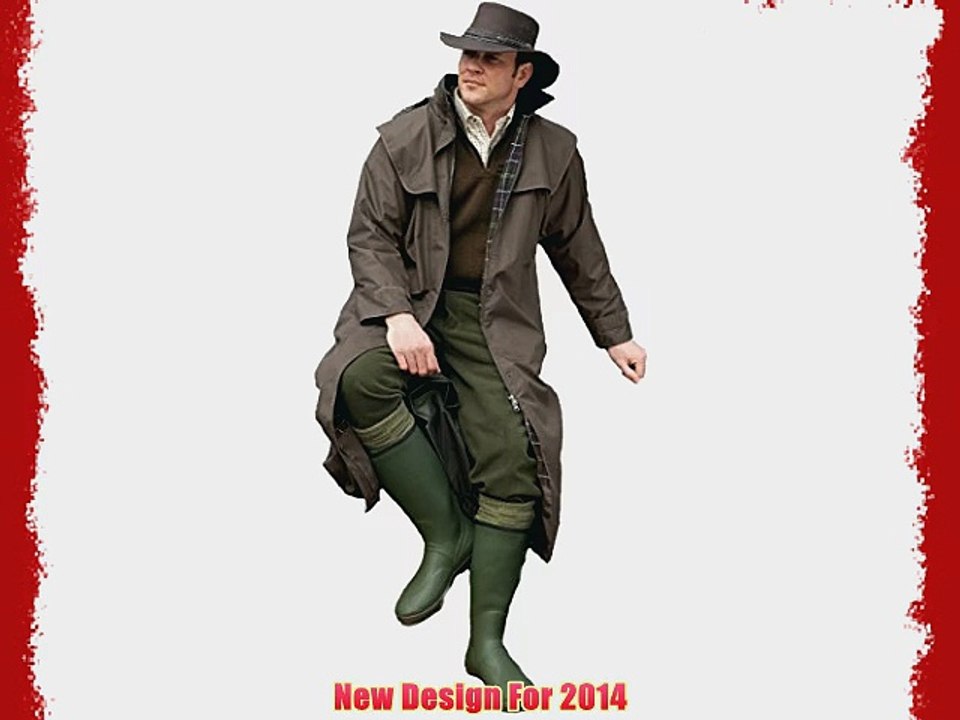 Sherwood Oakfield Ragley Mens and Ladies Full Length Waterproof Coats: Mens Brown: Medium