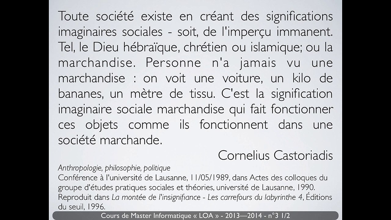 Langage C++ - n°3 p.1 - Le paradigme Objet - Univ. Paris Diderot