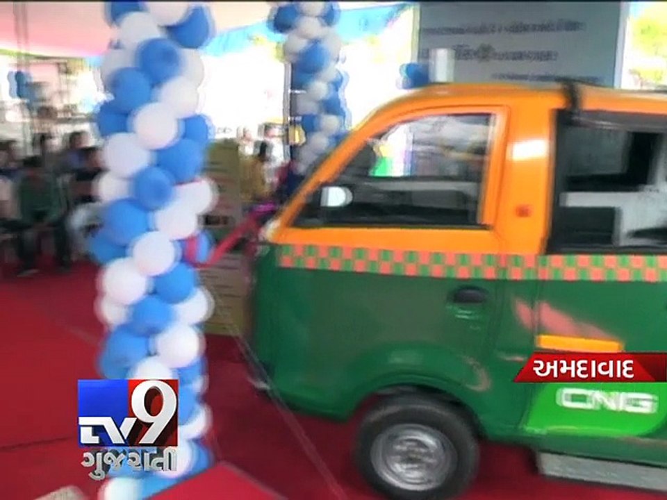 Tata launches CNG four wheeler auto, Ahmedabad - Tv9 Gujarati