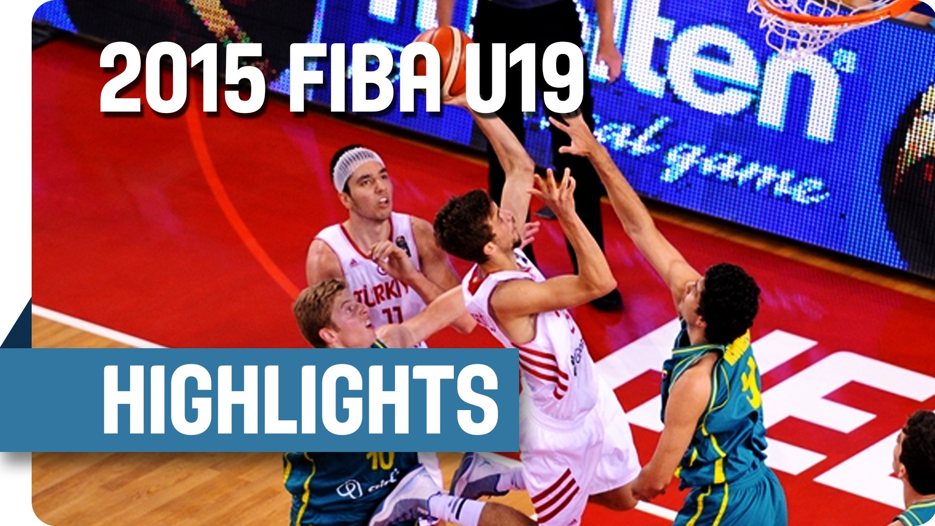 Turkey V Australia Quarter Final Game Highlights 15 Fiba U19 World Championship Video Dailymotion
