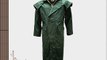 MENS WAX COTTON STOCKMAN LONG CAPE COAT JACKET WATERPROOF BRANDED Fishing Riding Sizes Small