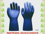 SHOWA 660 PVC WORK GLOVES - PACK OF 10 LARGE (9)