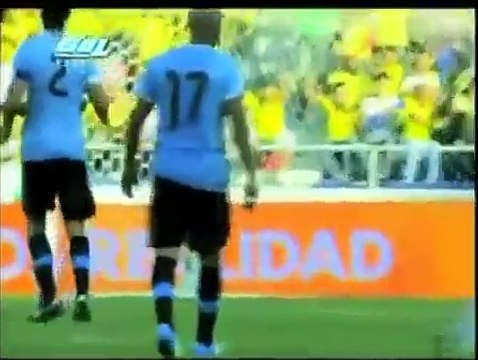 Colombia vs Uruguay (4 0) Eliminatorias Brasil 2014 gol caracol