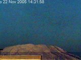 Mt St Helens ash plume