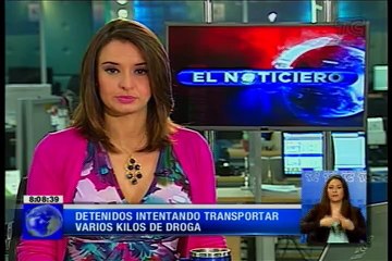 Detenidos intentando transportar varios kilos de droga