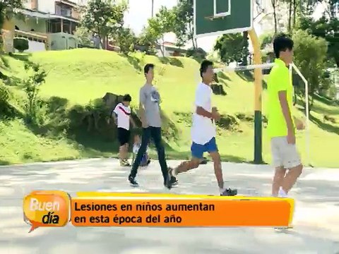 Aprenda a tratar lesiones musculares en los niños