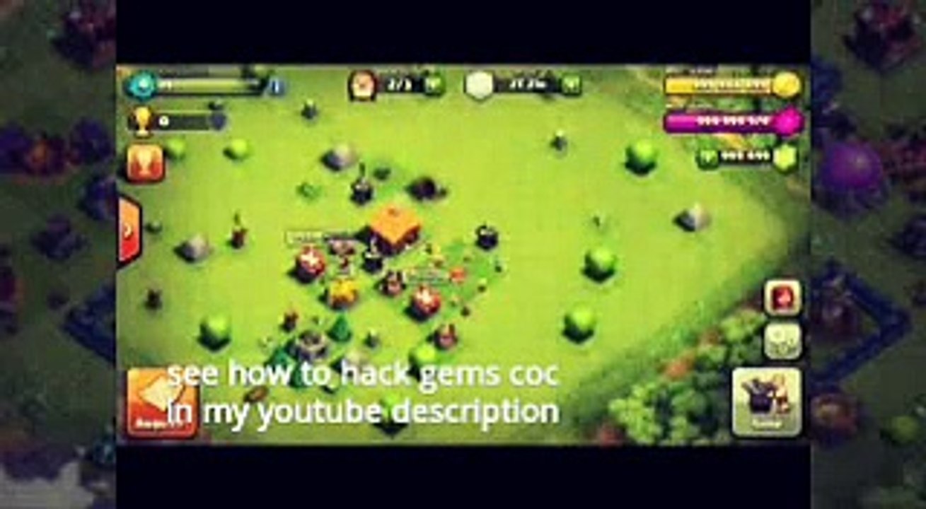 Cheat Gems CoC 999999 No Private Server