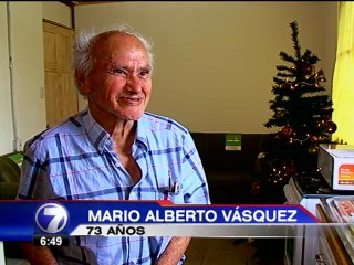 Sueño de Navidad cambió la vida de adulto mayor que debía dormir en un maltrecho sillón