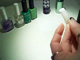 Imbolc time - tutorial nail art