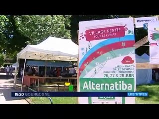 Alternatiba Dijon, reportage de France 3 Bourgogne