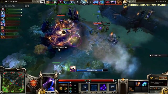 Team Secret vs Fnatic Team Malaysia Highlights ESL One Frankfurt Dota 2 Game 1