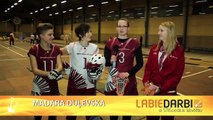 LabieDarbi.lv Projekts Nr. 191 Finansējums Latvijas sieviešu lakrosa izlases formas tērpiem