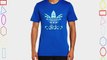 adidas Men Trefoil Burst Print T-Shirt - Collegiate Royal/Solar Blue X-Large