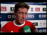 Irish Six Nations Grand Slam 2009 - Ronan O' Gara post game interview