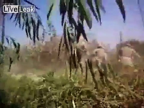 US Marines Foot Patrol Ambushed By Insurgents In Iraq